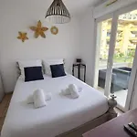 Marine Les Pins - T2, 4p, Terrasse, Pk, Plages * Antibes