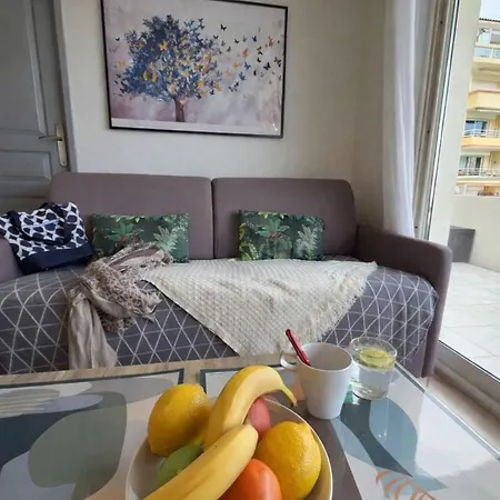 Marine Les Pins - T2, 4p, Terrasse, Pk, Plages Apartment Antibes